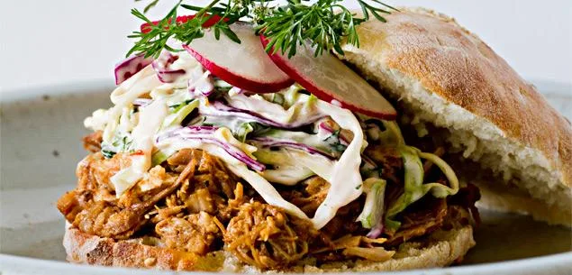 Pulled pork sliders