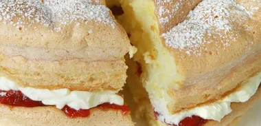 Duck egg sponge recipe