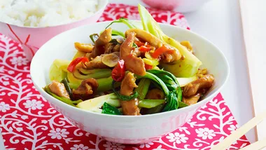 Chilli chicken stir-fry