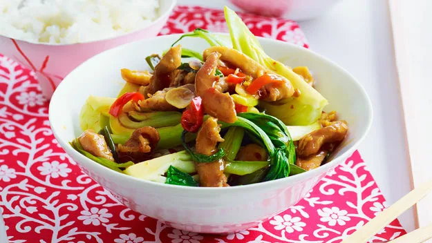 Chilli chicken stir-fry