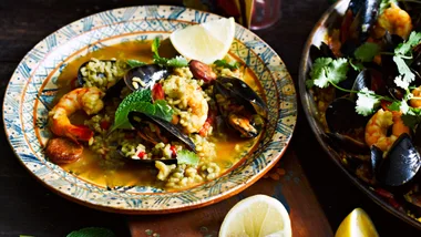 Seafood Paella