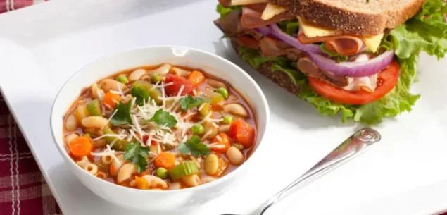 Smoked ham soup