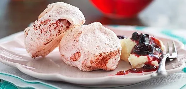 Berry Swirl Meringue