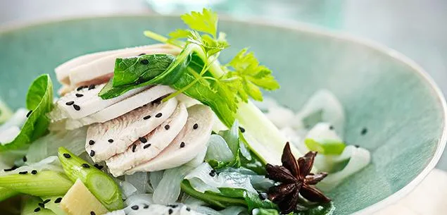 Ginger chicken noodles recipe