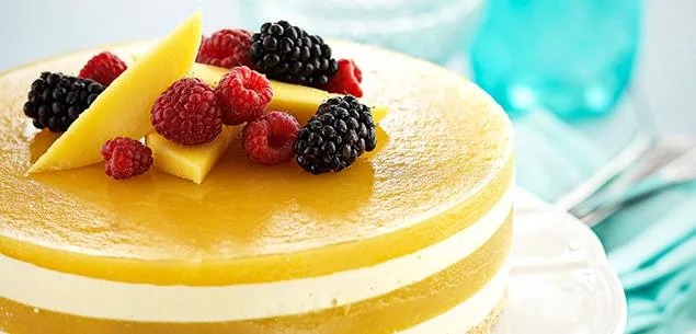 Mango Jelly Cheesecake Recipe