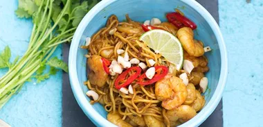 Prawn noodles
