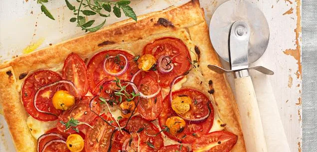 Easy tomato tart