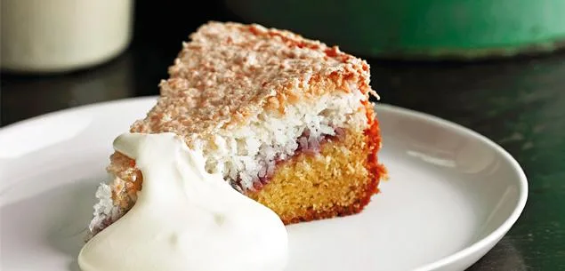 Coconut Meringue Cake