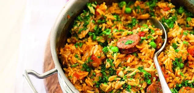 Chicken paella