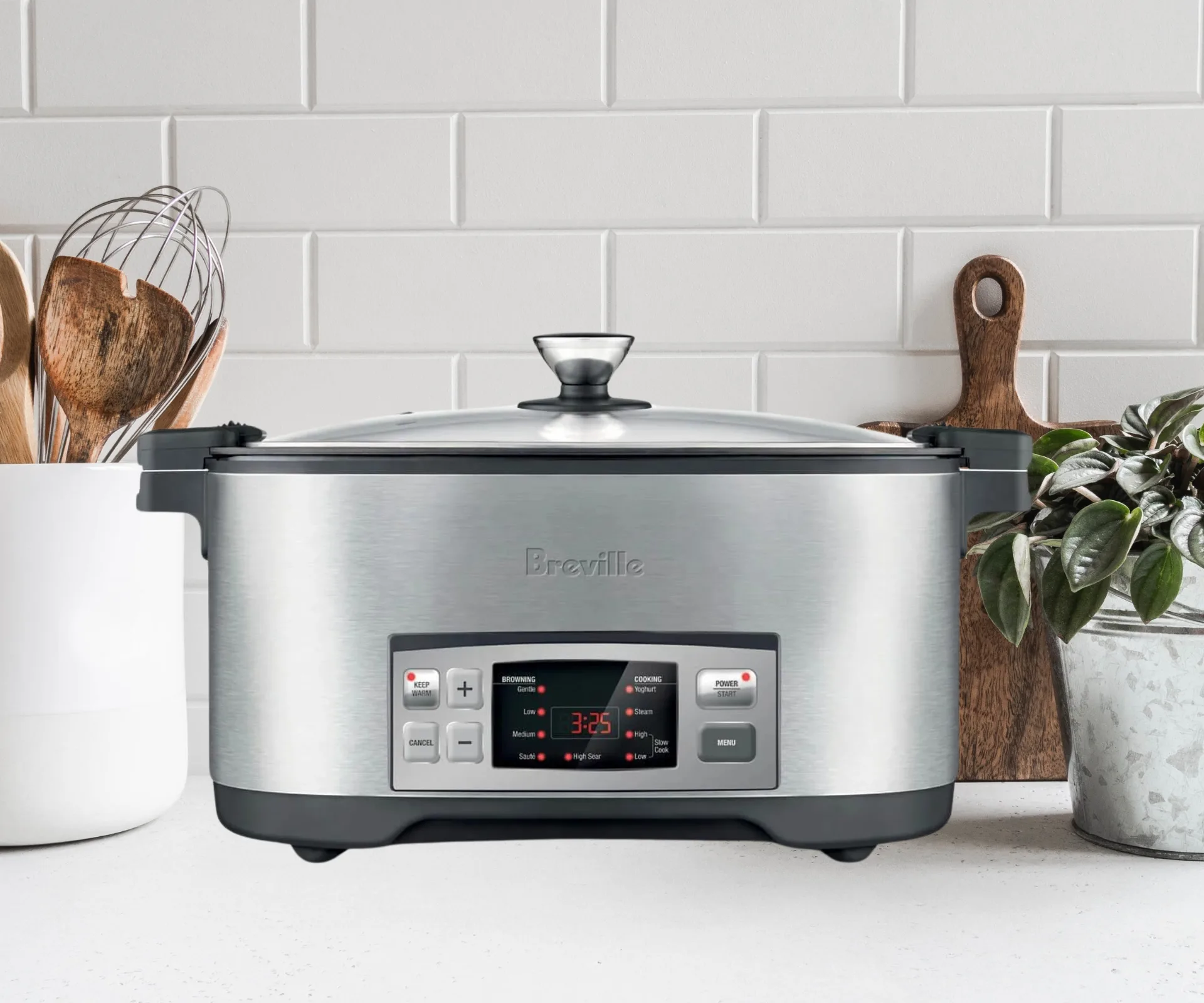 The Breville slow cooker