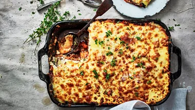 Vegetarian moussaka