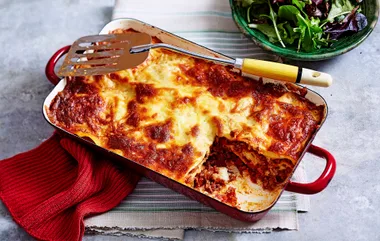 Pork & smoked cheese lasagne