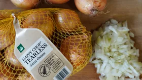 Happy Chop tearless onions