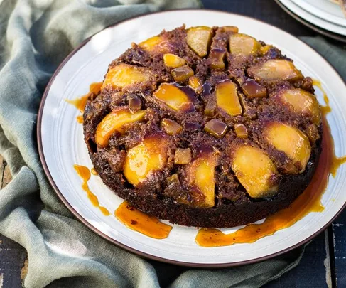 Upside down cake