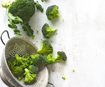 In season with Food magazine: broccoli