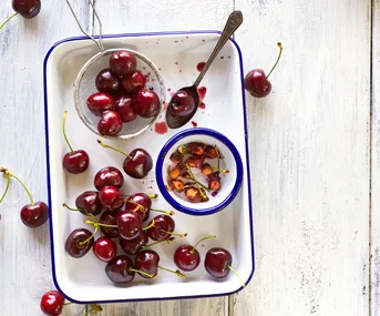 In season with Food magazine: cherries