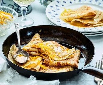 Crêpes suzette