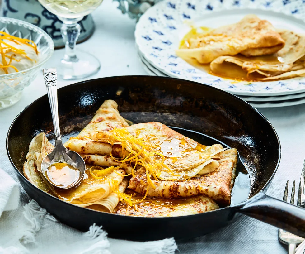 Crêpes suzette