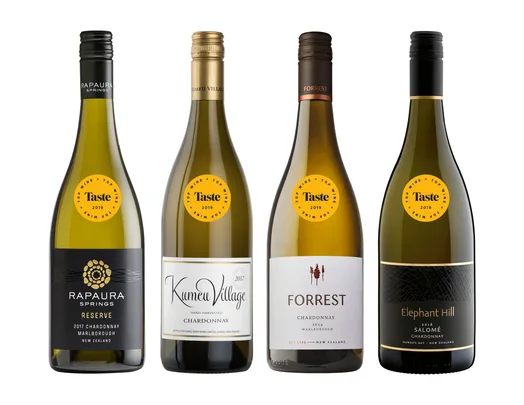 The best chardonnays from Taste's Top Wine Awards 2019