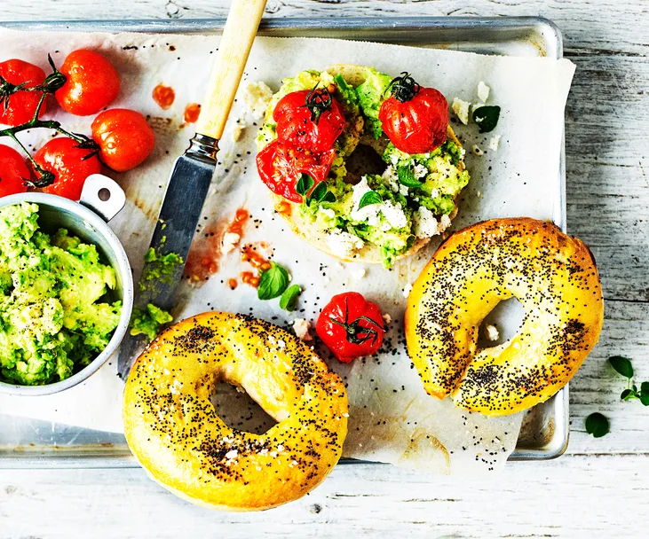 Gluten-free poppy seed bagels