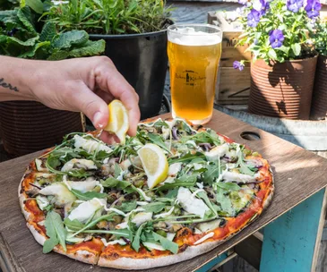 Luke's Kitchen's 'neverfail' fish pizza