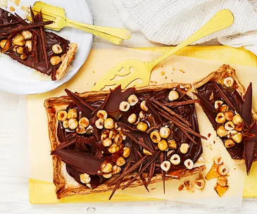 Chocolate ganache tart