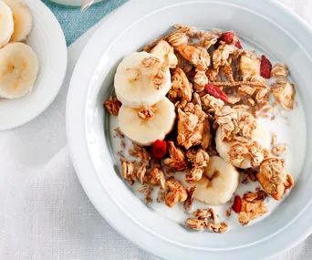 Breakfast in bed for mother's day