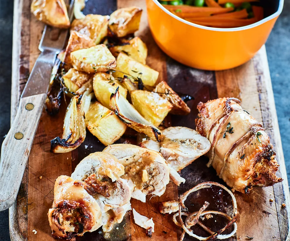 Roast chicken for one