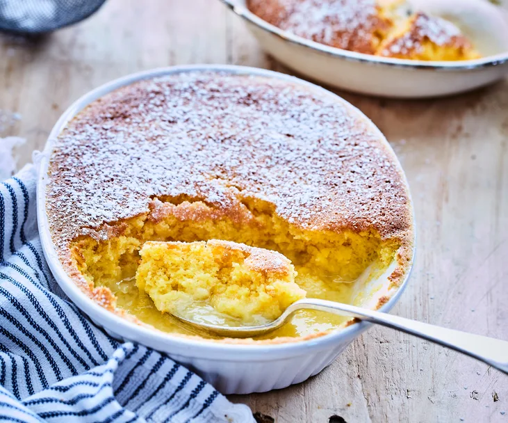 Orange and lime delicious pudding