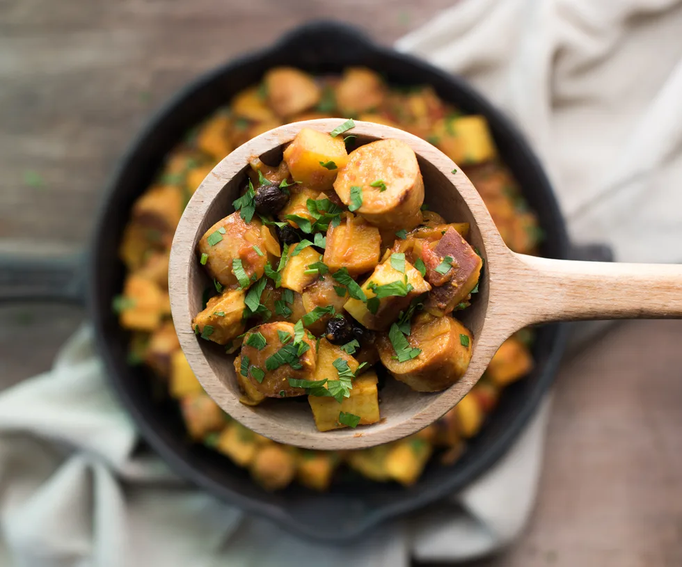 Sausage curry