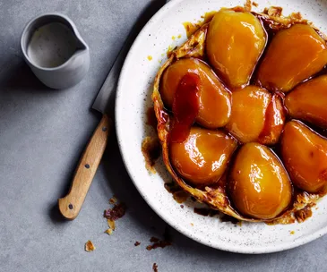 Pear tarte Tatin