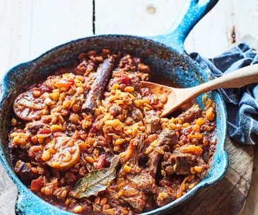 Lamb and split peas