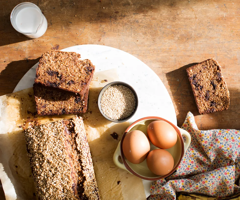 Chocolate banana bread