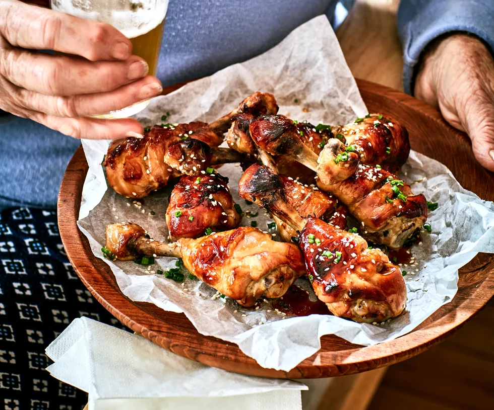 Nici Wickes' teriyaki drumsticks