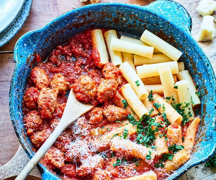 Nici Wickes’ quick and easy meatballs for two