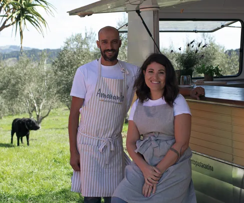 homemade ravioli with tomato basil sauce on plate