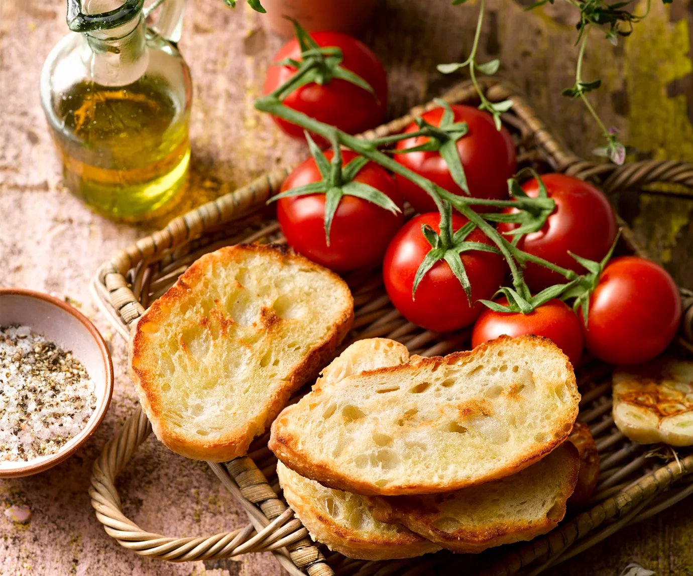 3 delicious ways with bruschetta