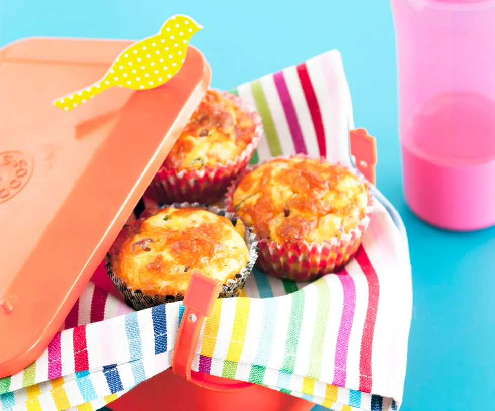 pancetta and cheese muffins