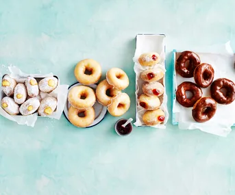Gluten-free doughnuts recipe with 4 delicious topping ideas