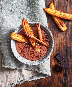 Spiced & spiked hot chocolate