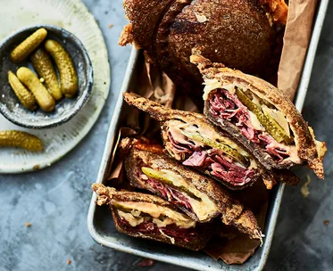 Reuben toastie