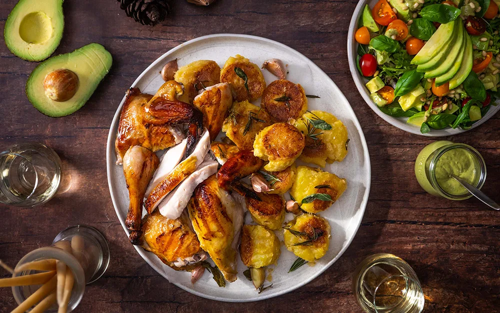 Waitoa mānuka honey and rosemary butterfly chicken