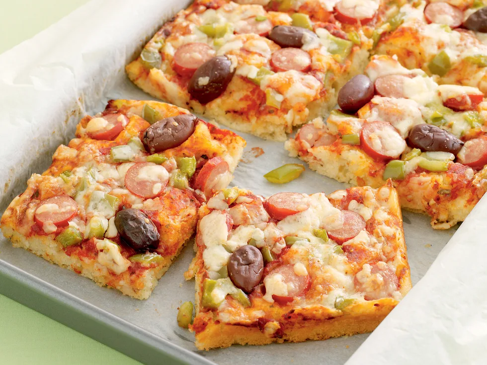 5-way Muffins - Pizza Slice