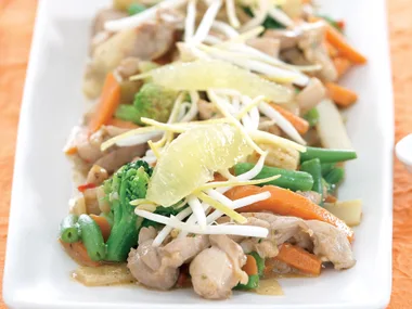 Lemon,Chilli and Basil Chicken