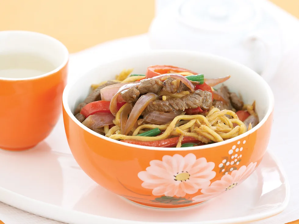 Mongolian Lamb with Hokkien Noodles