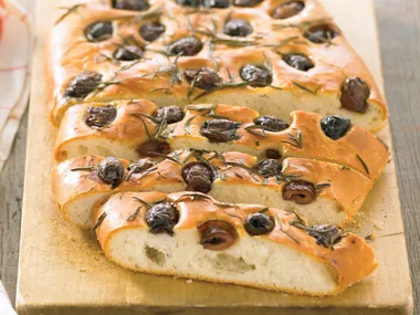 Olive and Rosemary Focaccia