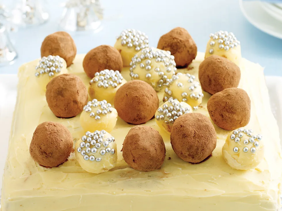 White Chocolate Mud Cake