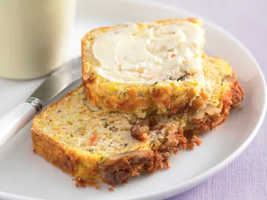 Pumpkin, Parmesan andamp; Walnut Scone Loaf