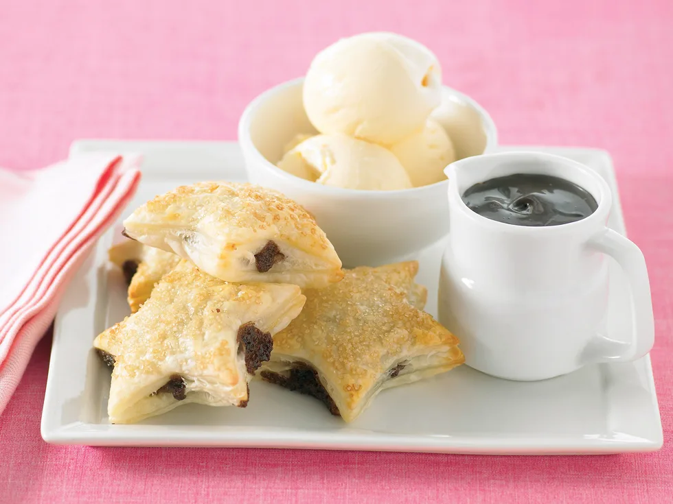 Chocolate Pastry Stars