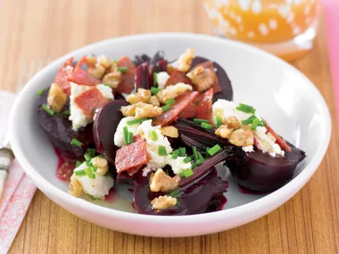 Beetroot with Salami andamp; Fetta